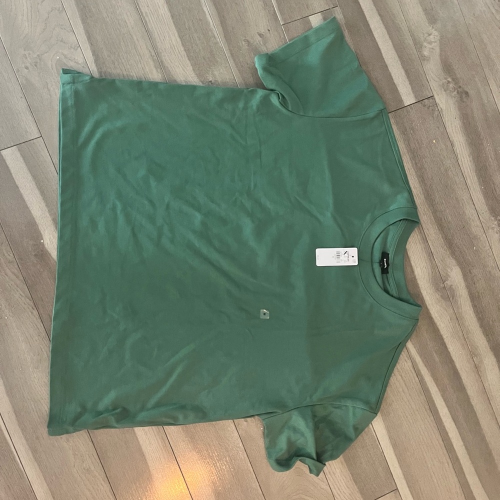 Express Men's Teal Short Sleeve Tee